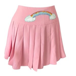 ‼️NWT‼️Dolls Kill X My Little Pony Under The Rainbow Pleated Skirt Small